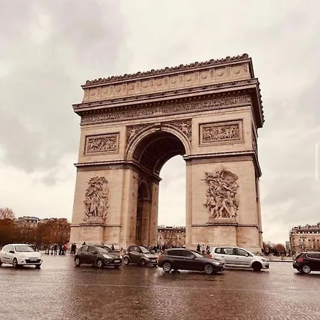 2 Pieces Arc De Triomphe Daire Paris
